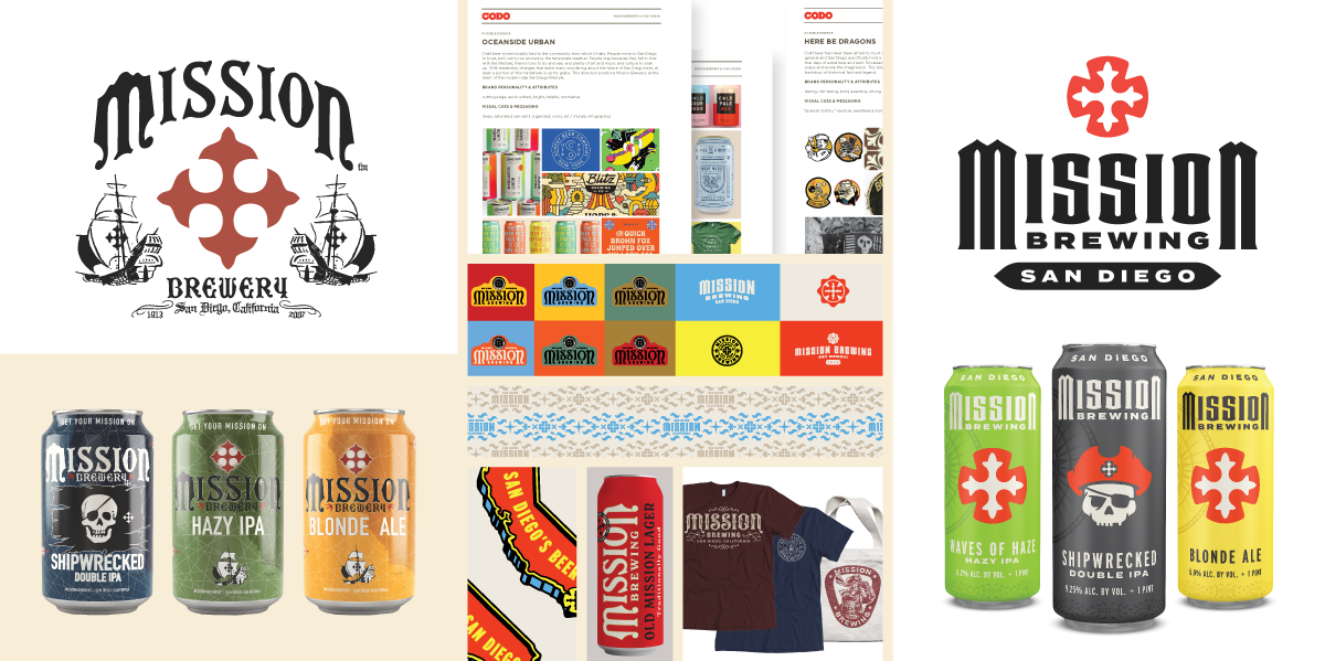 Mission Brewing's Rebrand by CODO Design