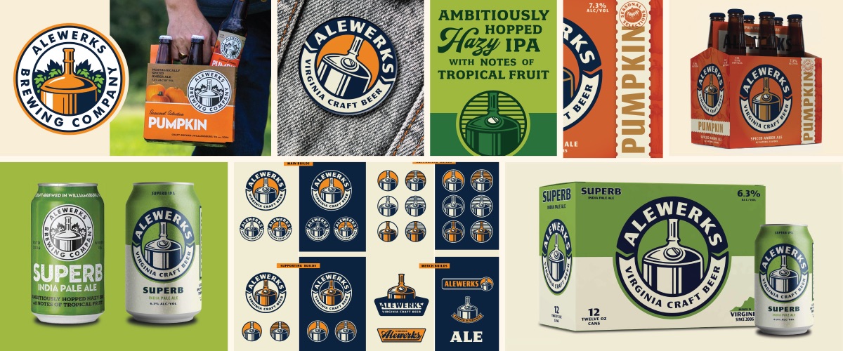 How CODO Design refresh Alewerks Brewing's brand