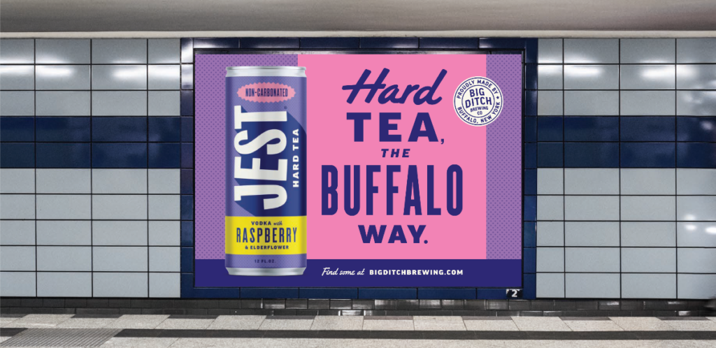 Jest Hard Tea Branding by CODO Design